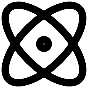 Atom Icon from Lucide Line Set