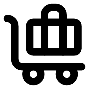 Baggage Claim Icon from Lucide Line Set