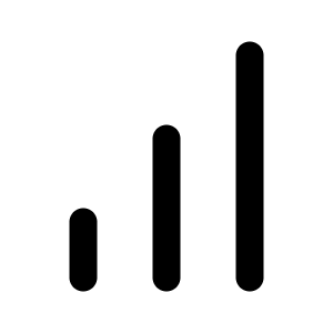 Bar Chart Icon from Feather Set