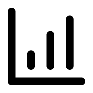 Bar Chart 4 Icon from Lucide Line Set