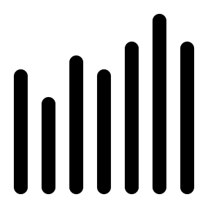 Bar Chart Icon from Radix Set