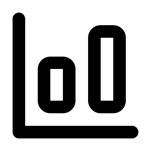Bar Chart Big Icon from Lucide Line Set