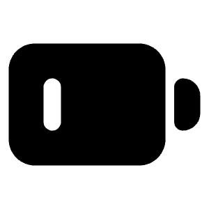 Battery Low Icon from Majesticons Solid Set