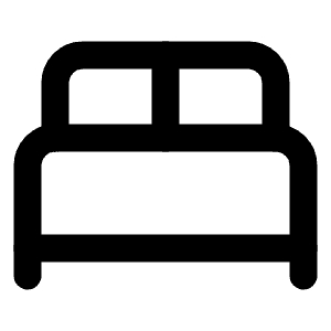 Bed Double Icon from Lucide Line Set