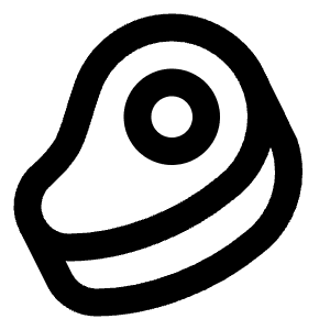 Beef Icon from Lucide Line Set