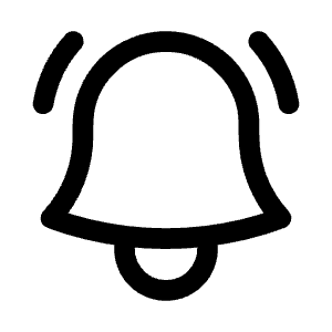 Bell Alert Icon from Heroicons Outline Set