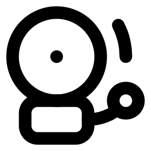 Bell Electric Icon from Lucide Line Set