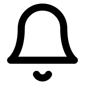 Bell Icon from Lucide Line Set