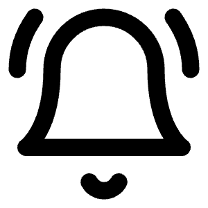 Bell Ring Icon from Lucide Line Set