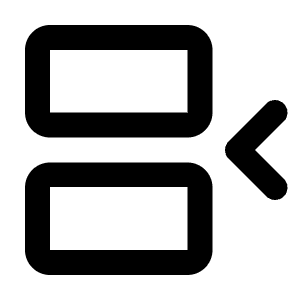 Between Horizontal End Icon from Lucide Line Set