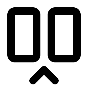 Between Vertical End Icon from Lucide Line Set