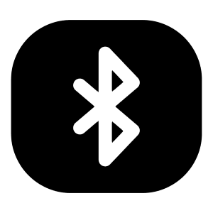 Bluetooth Tag Icon from Iconoir Solid Set