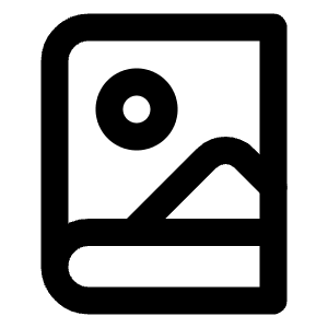 Book Image Icon from Lucide Line Set