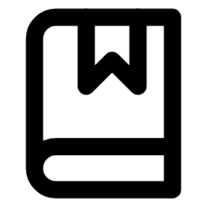 Book Marked Icon from Lucide Line Set