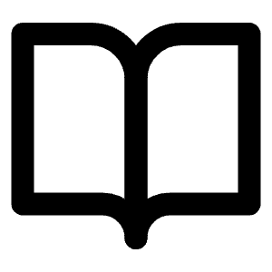 Book Open Icon from Lucide Line Set