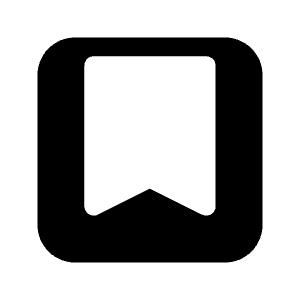Bookmark Square Icon from Heroicons Solid Set