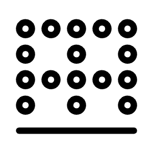 Border Bottom Icon from Unicons Thinline Set