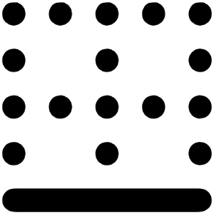 Border Bottom Icon from Unicons Line Set