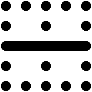 Border Horizontal Icon from Unicons Line Set