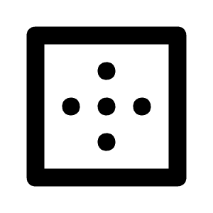 Border Out Icon from Unicons Solid Set