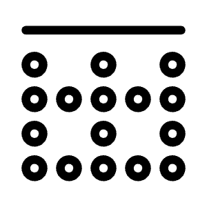 Border Top Icon from Unicons Thinline Set