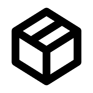 Box Line Icon from Majesticons Line Set