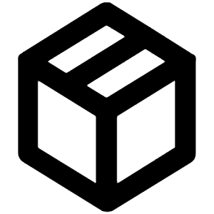 Box Icon from Unicons Line Set