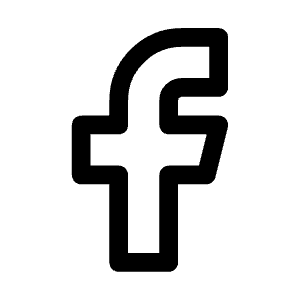 Brand Facebook Icon from Mynaui Line Set