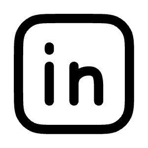 Brand Linkedin Icon from Mynaui Line Set