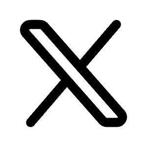 Brand X Icon from Mynaui Line Set