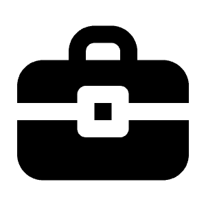 Briefcase Icon from Majesticons Solid Set