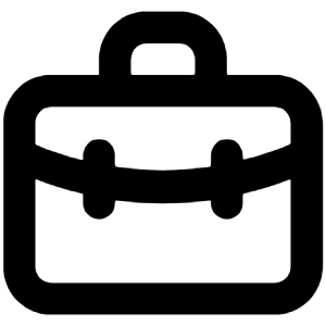 Briefcase Alt Icon from Unicons Line Set