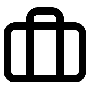 Briefcase Icon from Feather Set