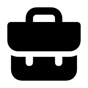 Briefcase Icon from Unicons Solid Set