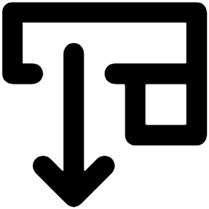 Bring Front Icon from Unicons Line Set