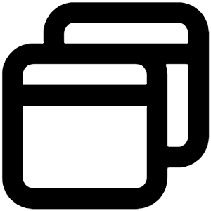 Browser Icon from Unicons Line Set