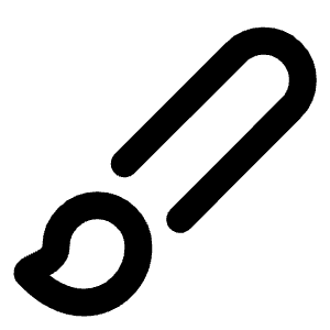 Brush Icon from Lucide Line Set