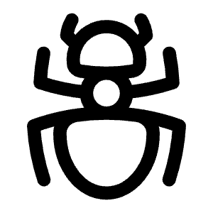 Bug Ant Icon from Heroicons Outline Set