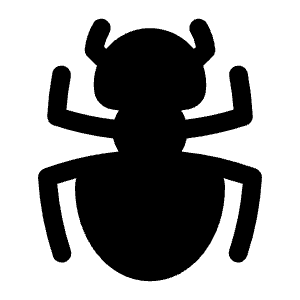 Bug Ant Icon from Heroicons Solid Set