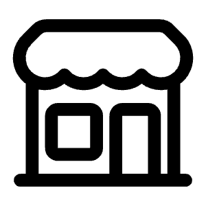 Building Storefront Icon from Heroicons Outline Set