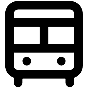 Bus Alt Icon from Unicons Line Set