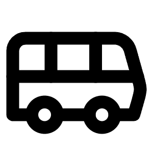 Bus Icon from Lucide Line Set