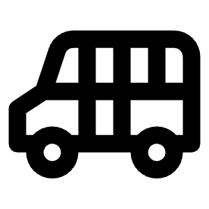 Bus School Icon from Unicons Line Set