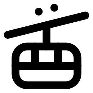 Cable Car Icon from Lucide Line Set