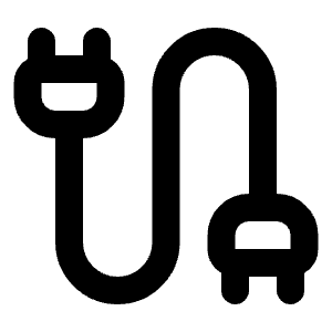 Cable Icon from Lucide Line Set