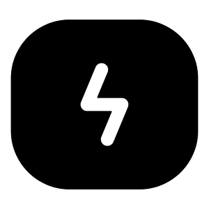 Cable Tag Icon from Iconoir Solid Set