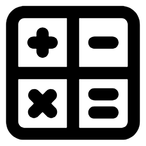 Calculator Alt Icon from Unicons Line Set