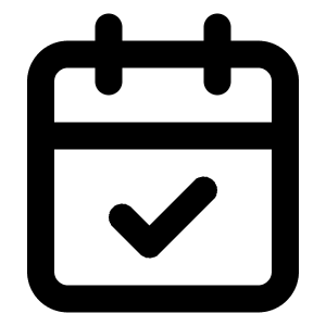 Calendar Check Icon from Lucide Line Set