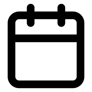 Calendar Icon from Lucide Line Set