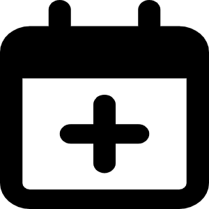 Calendar Plus Icon from Font Awesome Regular Set